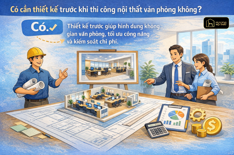 Thi Công Nội Thất Văn Phòng