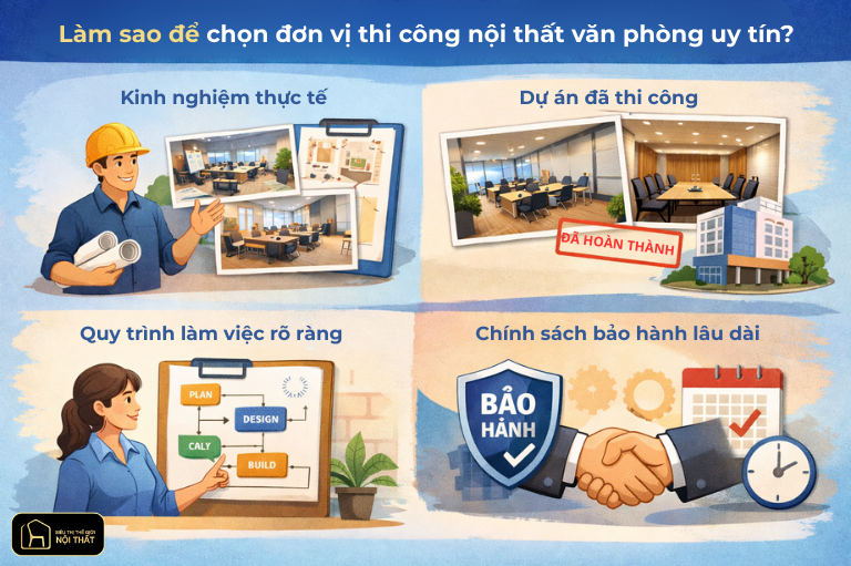 Thi Công Nội Thất Văn Phòng