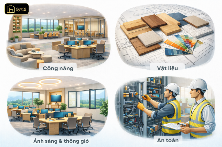 Thi Công Nội Thất Văn Phòng