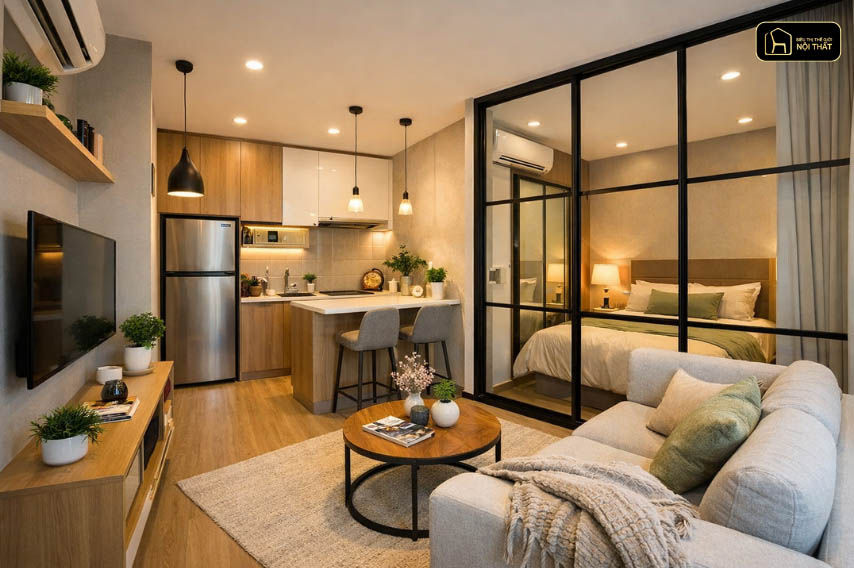 Thi công nội thất căn hộ